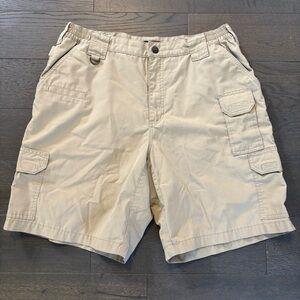 5.11 Tactical Men's Tan Cargo Shorts Ripstop Size 36